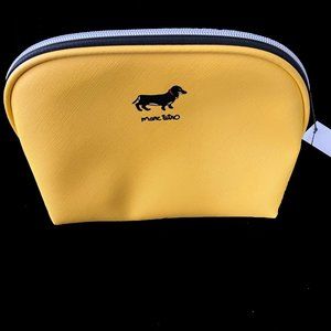 Marc Tetro Dachshund Makeup Bag - Yello